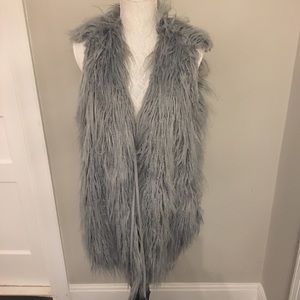 SHOW ME YOUR MUMU Faux Fur Vest